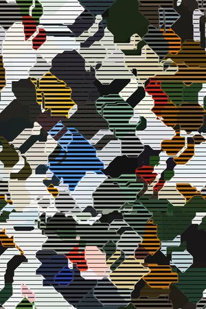 几何印花华亿平台图片