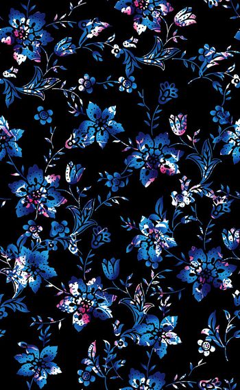 582450-欧美时尚矢量花卉