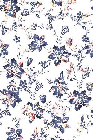 矢量花卉印花华亿平台图片