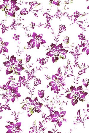 矢量花卉印花华亿平台图片