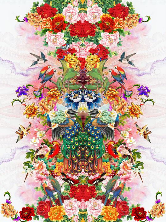 民族风印花华亿平台图片