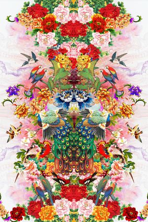 民族风印花华亿平台图片