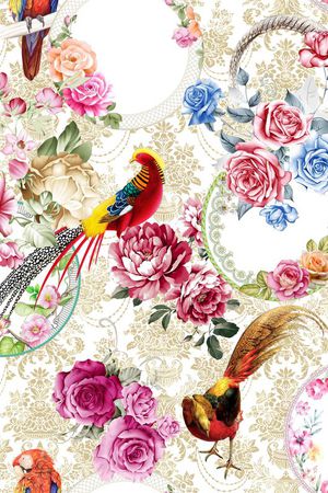 休闲风印花华亿平台图片