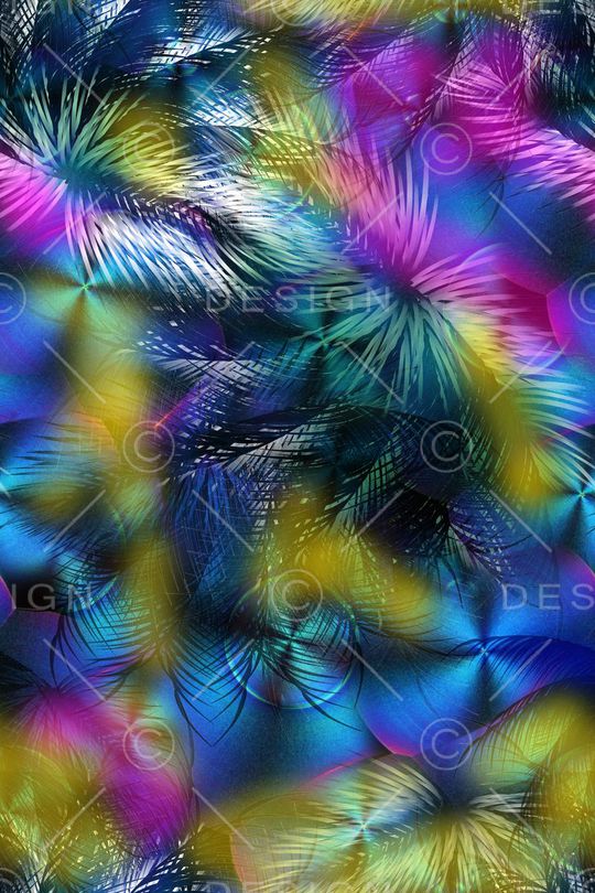 迷幻印花华亿平台图片