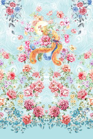 民族风印花华亿平台图片