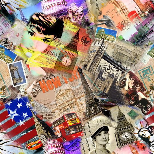 休闲风印花华亿平台图片