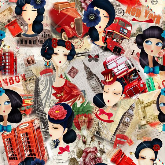 休闲风印花华亿平台图片