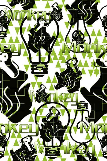 582606-金猴报喜 创意酷玩