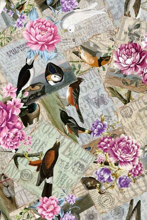 复古印花华亿平台图片