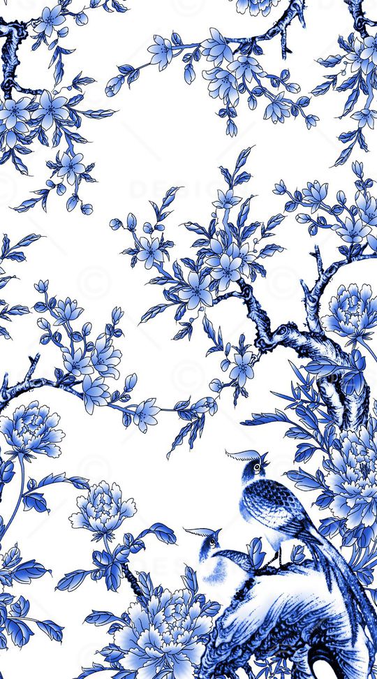 中国风印花华亿平台图片