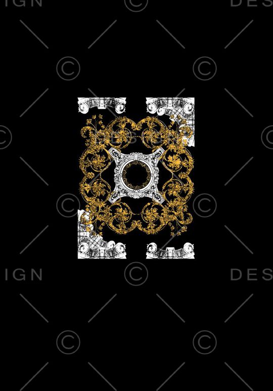 欧洲花纹印花华亿平台图片