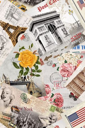 复古印花华亿平台图片