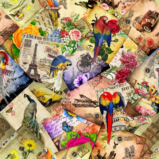 复古印花华亿平台图片