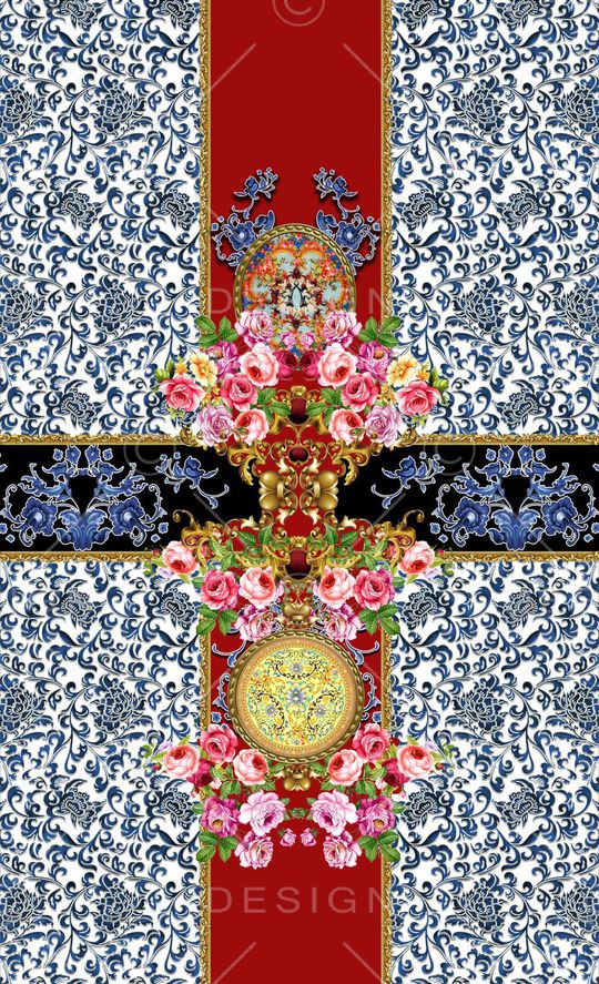 民族风印花华亿平台图片