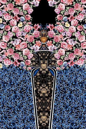 民族风印花华亿平台图片