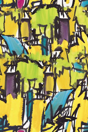 抽象印花华亿平台图片