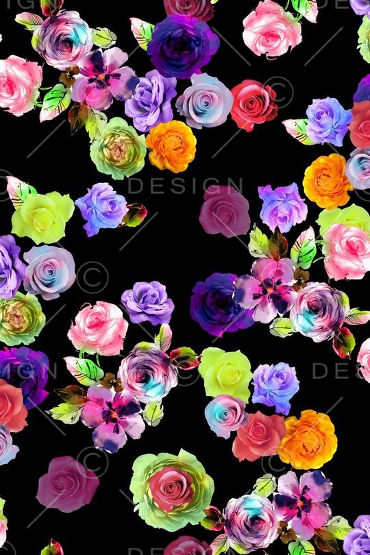 花朵印花华亿平台图片