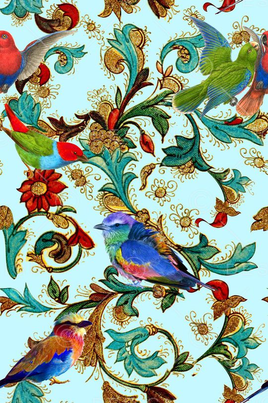 小鸟印花华亿平台图片