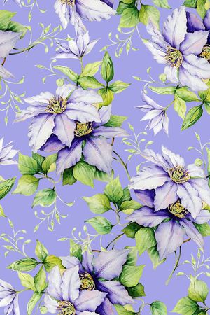 手绘花朵印花华亿平台图片