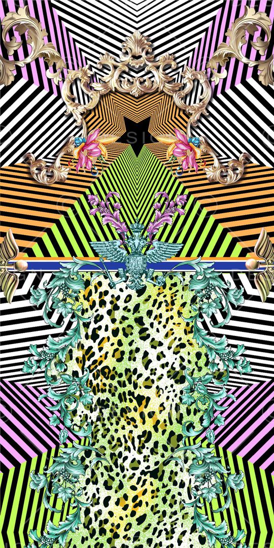 时尚印花华亿平台图片