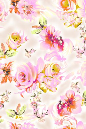 桃花印花华亿平台图片