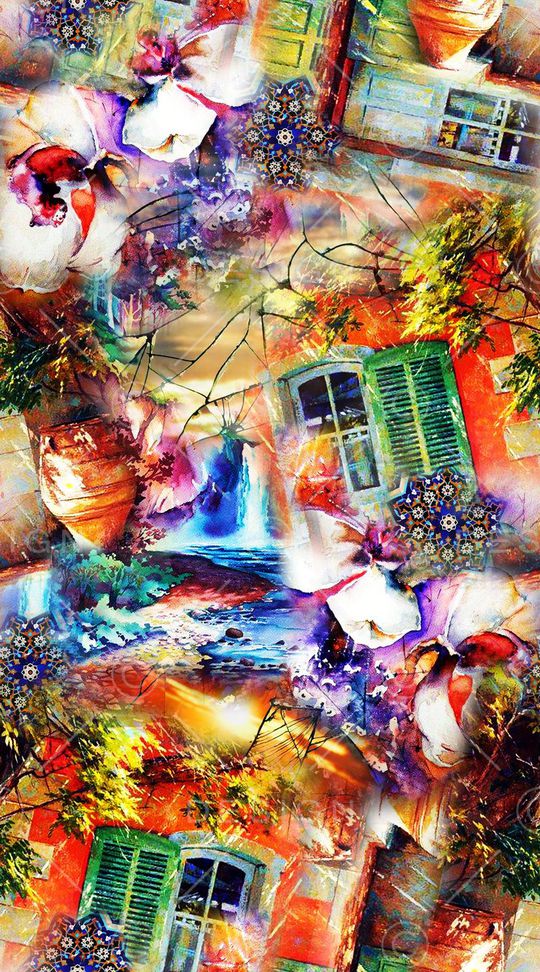 时尚印花华亿平台图片