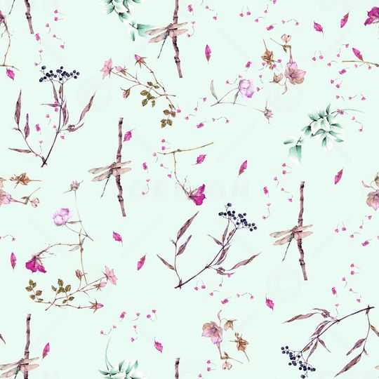 清新印花华亿平台图片