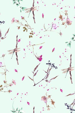 清新印花华亿平台图片