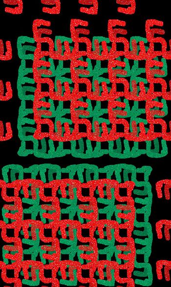 582924-5几何拼贴-雨林艺象