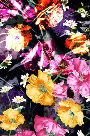 潮流时尚印花华亿平台图片