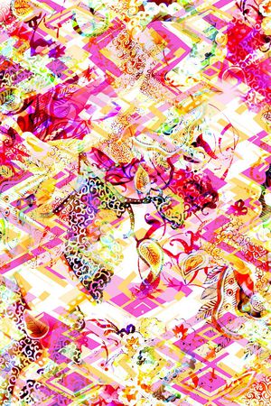 休闲印花华亿平台图片