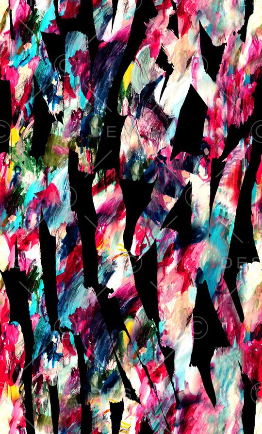 抽象印花华亿平台图片