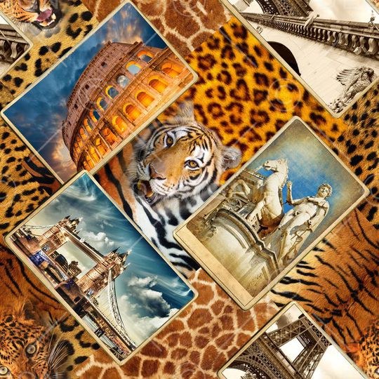 休闲风印花华亿平台图片