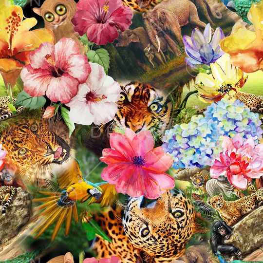 热带印花华亿平台图片