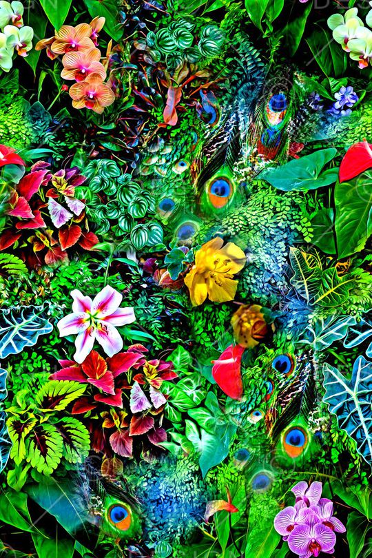 丛林印花华亿平台图片