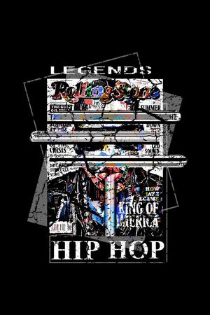 嘻哈街头风印花华亿平台图片