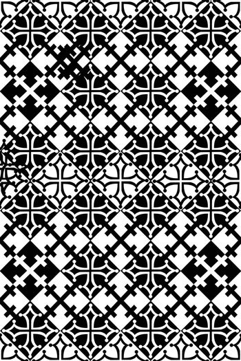 583183-经典黑白格 花纹