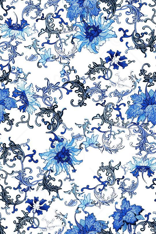 中国风印花华亿平台图片