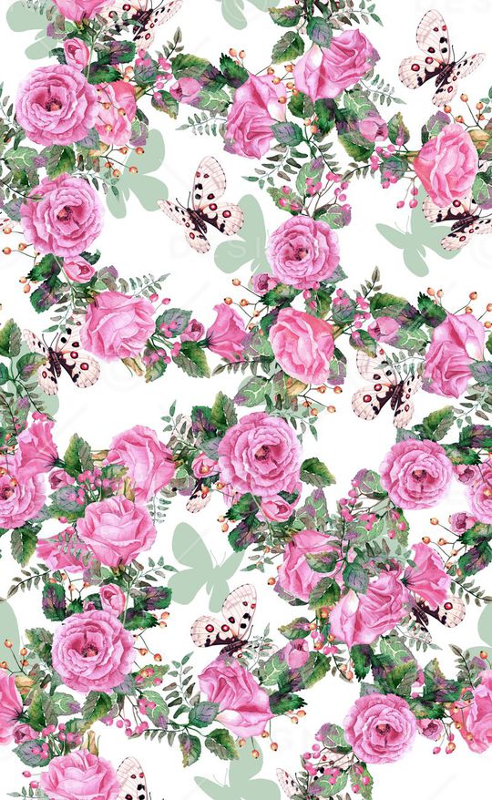 玫瑰花连衣裙印花华亿平台图片