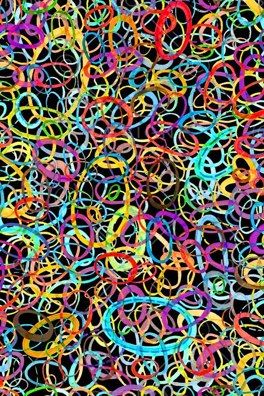 抽象印花华亿平台图片