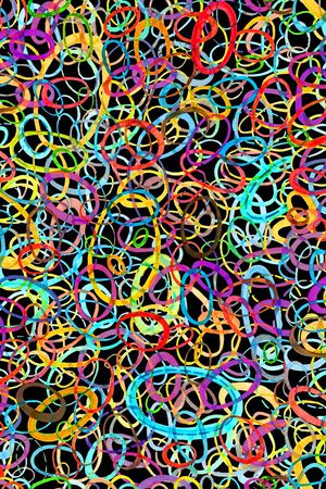 抽象印花华亿平台图片