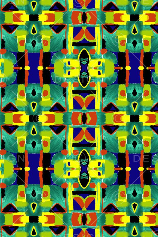 几何印花华亿平台图片