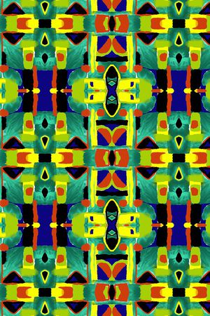 几何印花华亿平台图片