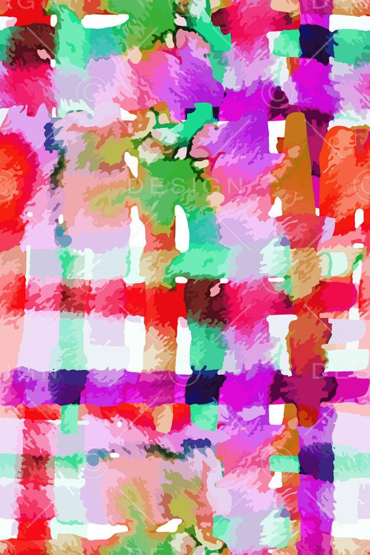 手绘 抽象 水彩 水墨 花纹 欧美 抽象印花华亿平台图片