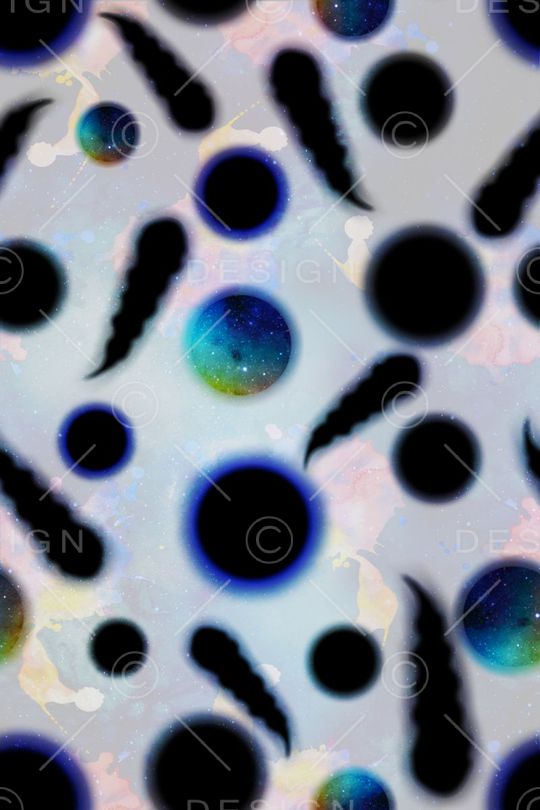 不规则几何印花华亿平台图片