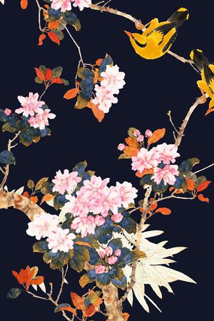 中国风印花华亿平台图片