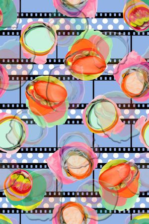 几何印花华亿平台图片