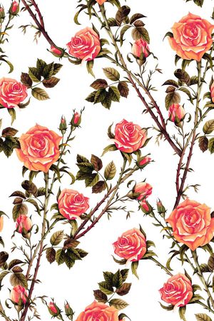 玫瑰花印花华亿平台图片