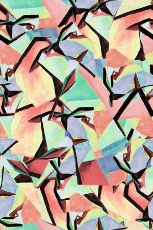 手绘印花华亿平台图片