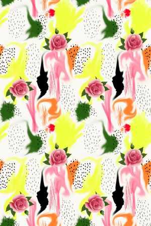 时尚潮流印花华亿平台图片